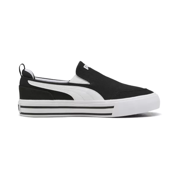  Topánky PUMA COURT CLASSIC VULC SLIPON 400216_02 PUMA BLACK/PUMA WHITE 