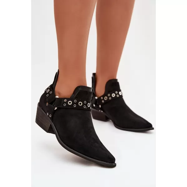  Dámske topánky BOTO VANNESSAE 41391 BLACK 