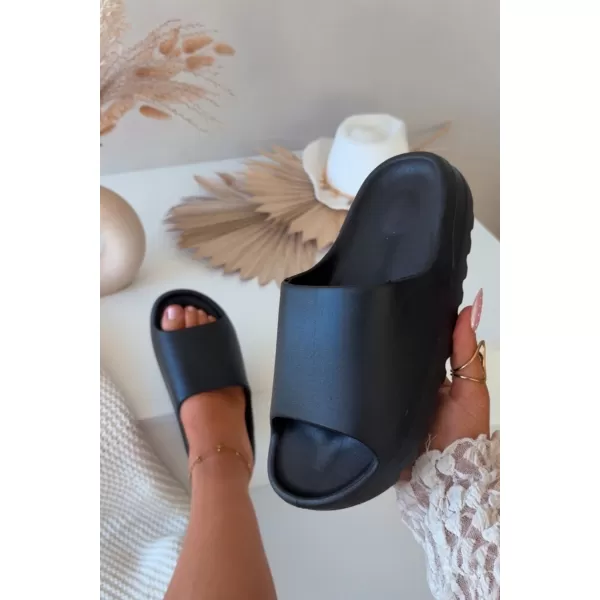  Dámske šľapky BOTO OLYRIA 41178 BLACK 