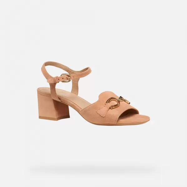  Dámske sandále GEOX NEW ERAKLIA 50 G013135 RUŽOVÁ 