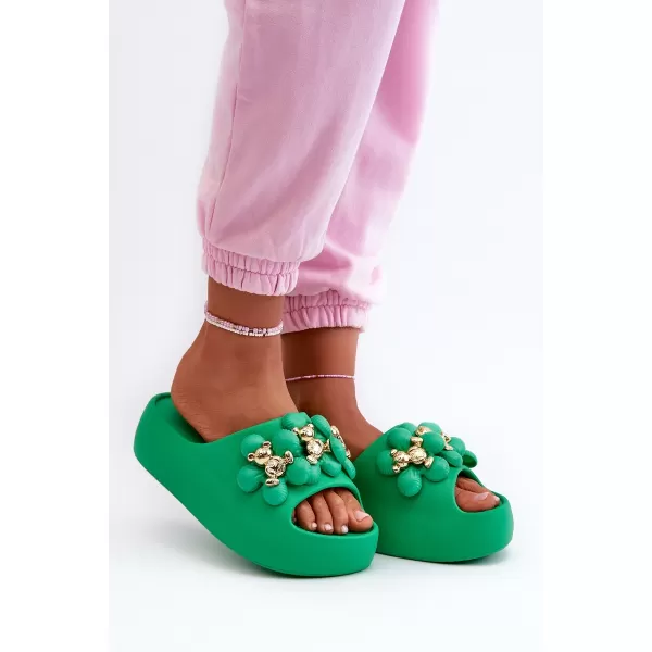  Dámske šľapky BOTO BREMAVIA 32668 GREEN 