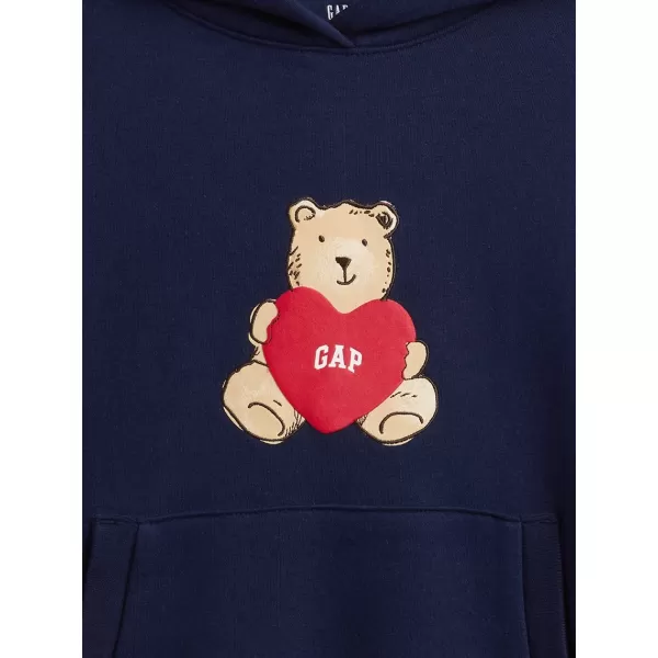  Detská mikina GAP LOGO HOODIE PULLOVER 847141-01 NAVY UNIFORM 