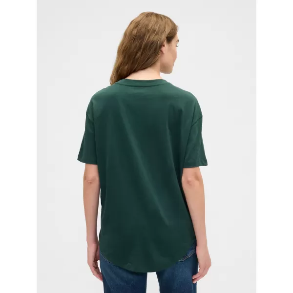  Dámske tričko GAP LOGO TEE 407990-08 DEEP HUNTER 