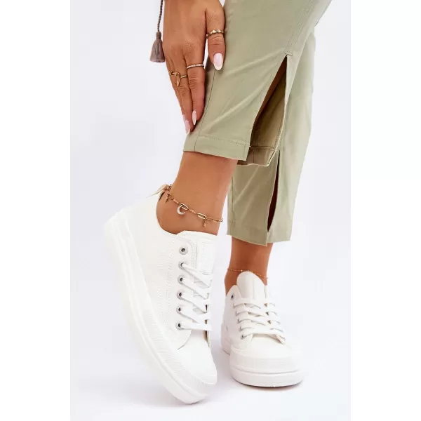  Dámske tenisky BIG STAR LL274968 WHITE Big Star Shoes 