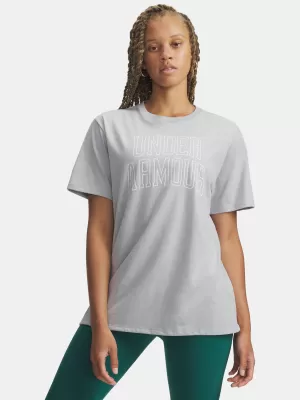 Dámske tričko UNDER ARMOUR RIVAL OS CAMPUS TEE 6007883-012 ŠEDÁ