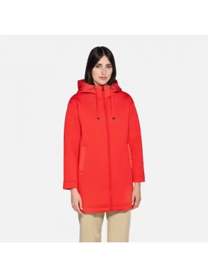 Dámska parka GEOX SWEATER G012427 ČERVENÁ