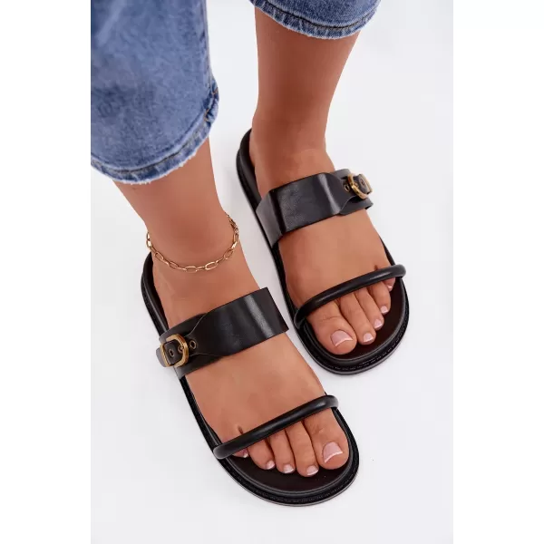  Dámske šľapky BOTO SARILISSE 41609 BLACK 