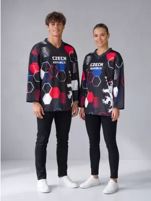 Unisex dres premium ALTISPORT VOJ/ALU036DRES01 HEXA ČIERNA