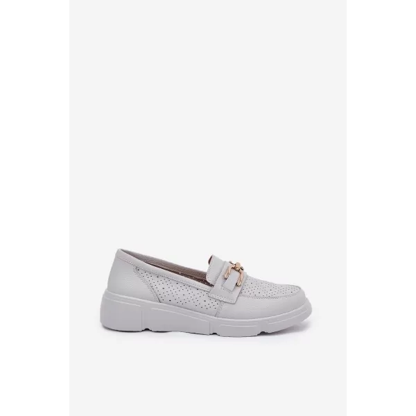 Dámske mokasíny VINCEZA 88007 WHITE 