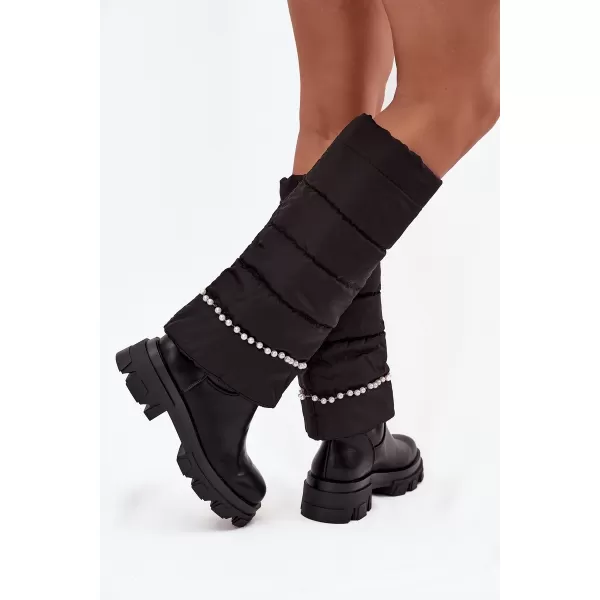  Dámske čižmy BOTO IRVETTE 40092 BLACK 