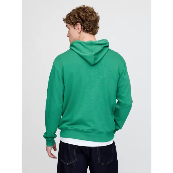  Pánska mikina GAP LOGO PULLOVER HOODIE 708409-01 IRISH CLOVER 
