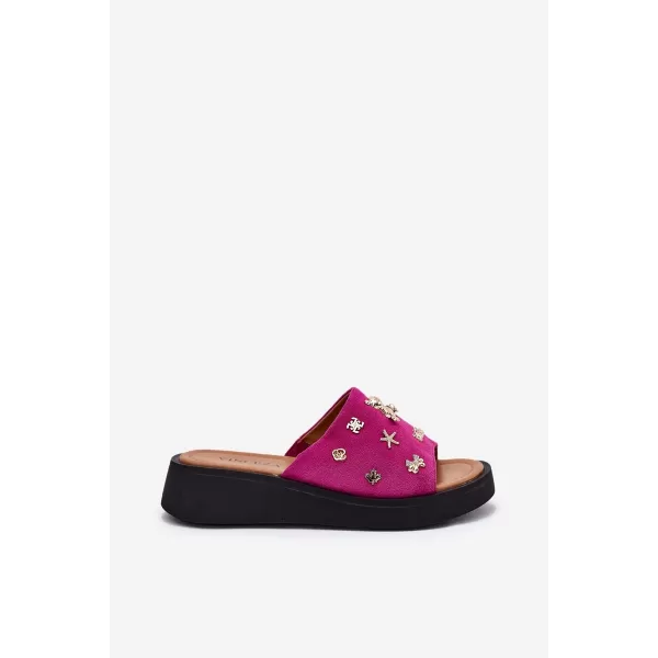  Dámske šľapky VINCEZA 66741 PINK 