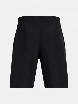 Chlapčenské kraťasy UNDER ARMOUR UA TECH WOVEN SHORT 1377264-002 ČIERNA