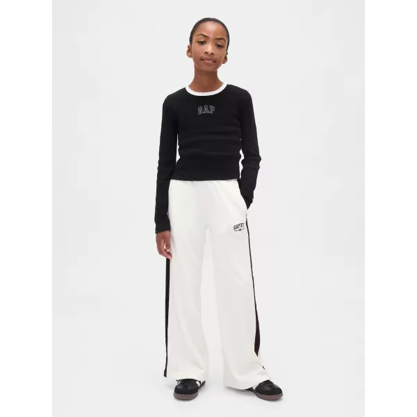 Detské tepláky GAP LOGO SWEATPANTS 817658-01 NEW OFF WHITE 