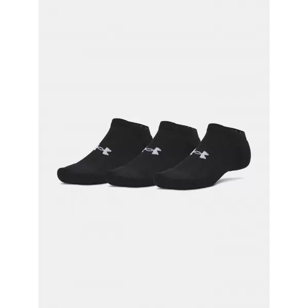  Ponožky UNDER ARMOUR PERFORMANCE COTTON 3PK NS 6009683-008 ČIERNA 