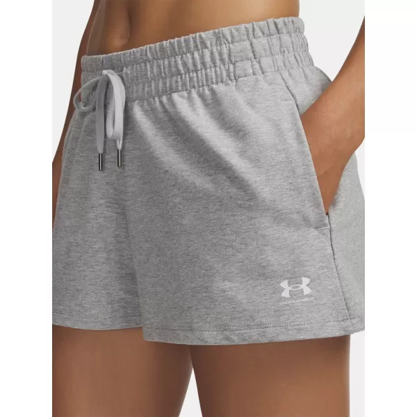  Dámske kraťasy UNDER ARMOUR UA SPORT TERRY SHORT 6011022-011 ŠEDÁ 