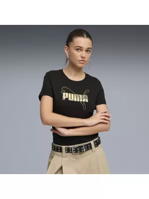 Dámske tričko PUMA ESS LOGO LAB TEE 691824_01 PUMA BLACK