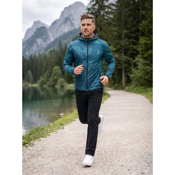 Pánska softshellová bunda premium ALTISPORT VOJ/ALM072JACK01 PETROLEJOVÁ 