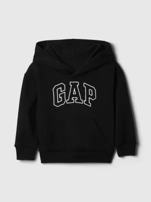 Detská mikina GAP LOGO PULLOVER HOODIE 824091-00 TRUE BLACK