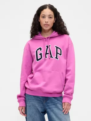 Dámska mikina GAP LOGO PULLOVER HOODIE 463506-87 BUDDING LILAC