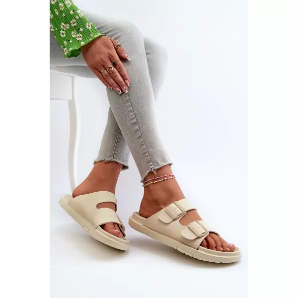  Dámske topánky BIG STAR NN274A752 BEIGE Big Star Shoes 