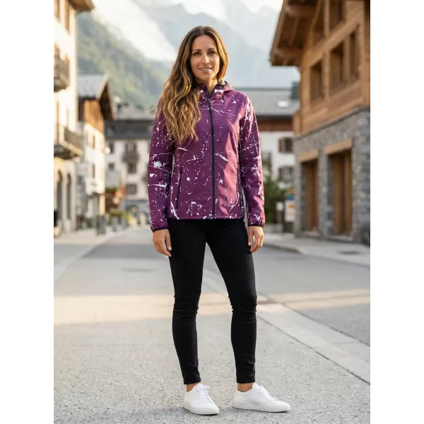  Dámska softshellová bunda premium ALTISPORT VOJ/ALW034JACK01 FUCHSIOVÁ 