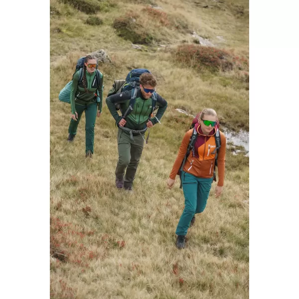  Pánska mikina powerfleece NORDBLANC GROAN NBWFM8282 TMAVO ZELENÁ 