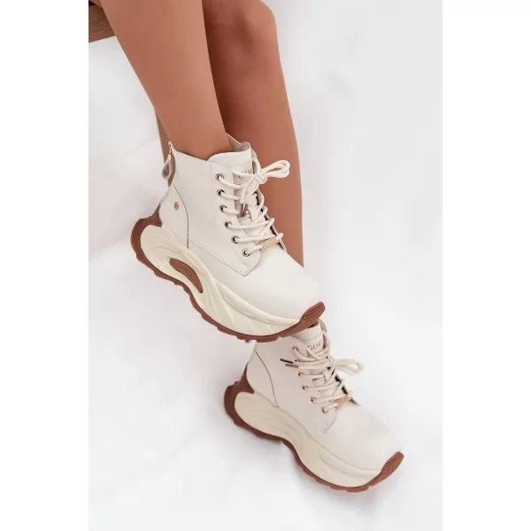  Dámske topánky GOE SS2N4300 BEIGE 