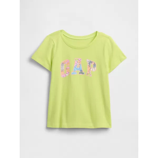  Detské tričko GAP LOGO TEE 768901-01 SUPERLIME 