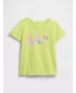 Detské tričko GAP LOGO TEE 768901-01 SUPERLIME