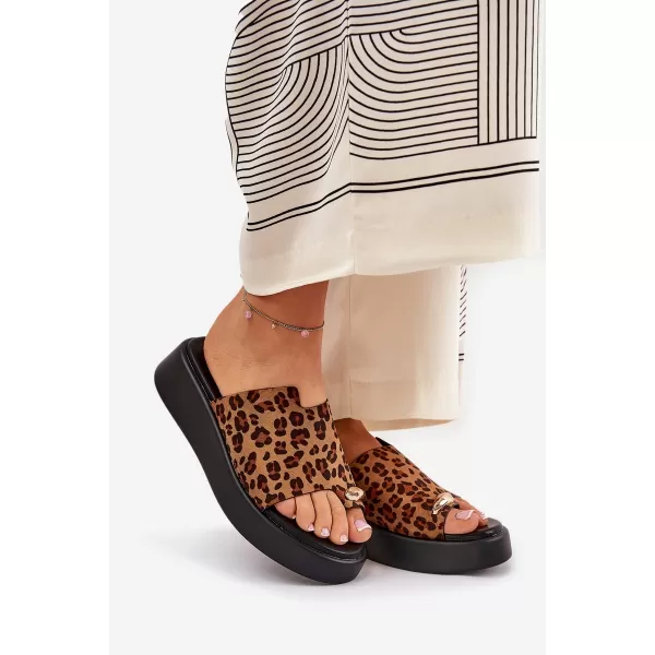  Dámske sandále BOTO SAQESSE 36267 LEOPARD 