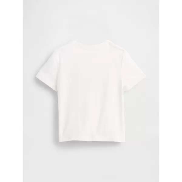  Detské tričko GAP LOGO TEE 822095-00 NEW OFF WHITE 