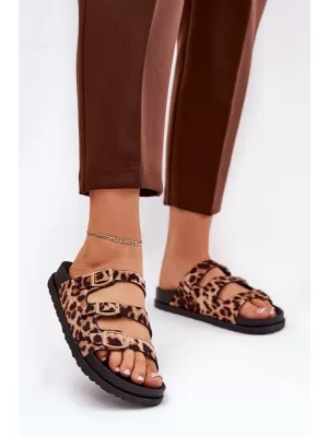 Dámske šľapky BOTO ULIRI 36081 LEOPARD