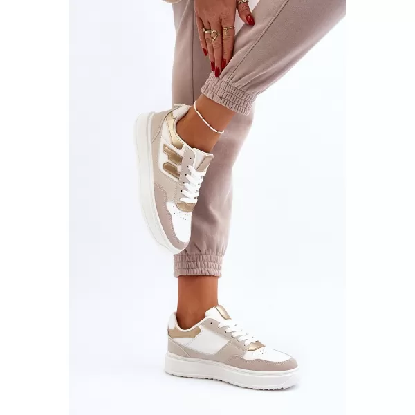  Dámske tenisky BOTO REGINES 30370 WHITE/GOLD 