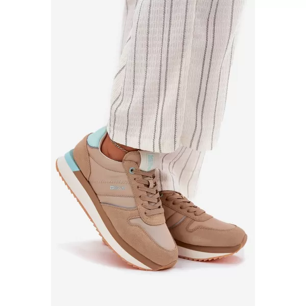  Dámske tenisky BIG STAR RR274A048 BEIGE Big Star Shoes 