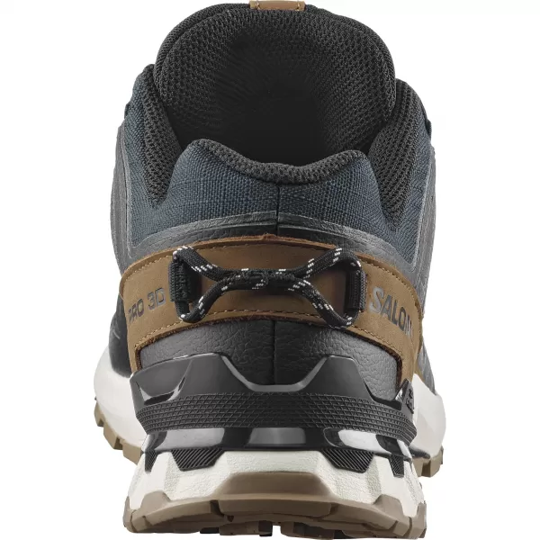  Pánske topánky SALOMON XA PRO 3D V9 GTX LIFELONG M L47963800 BLACK/COYOTE BROWN/VANILLA ICE 