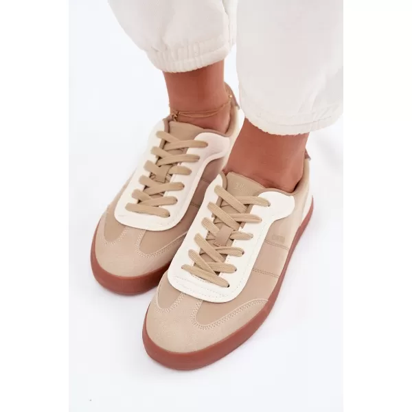  Dámske tenisky BIG STAR TT274420 BEIGE Big Star Shoes 