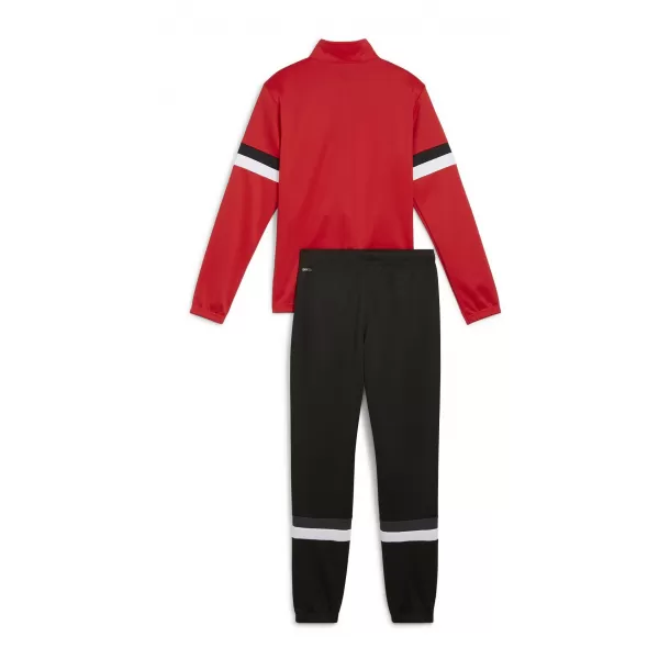  Detská súprava PUMA TEAMRISE TRACKSUIT JR 658655_01 PUMA RED/PUMA BLACK 