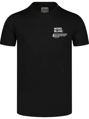 Pánske tričko NORDBLANC NOTHINGNESS NBSMT8150 ČIERNA