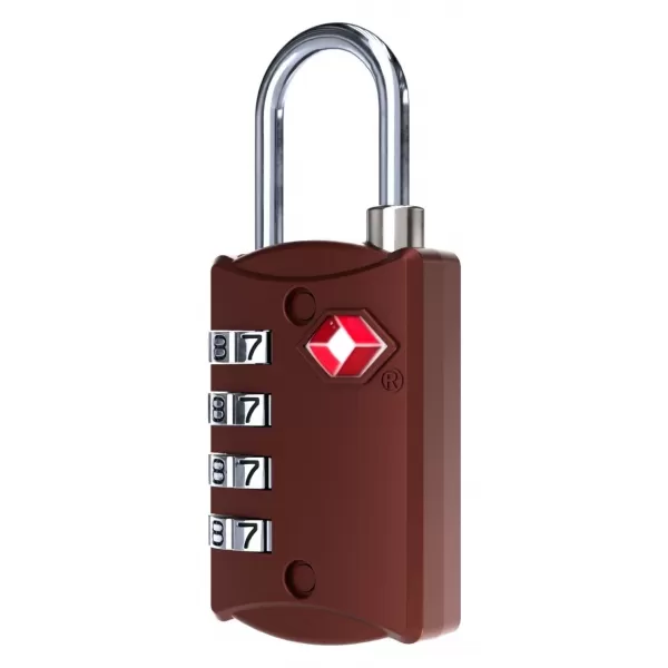  Zámok CABINZERO TSA Travel Lock SANGRIA RED 