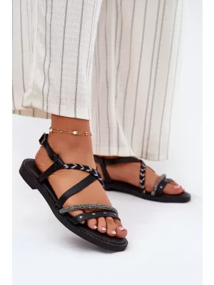 Dámske sandále VINCEZA 17379 BLACK