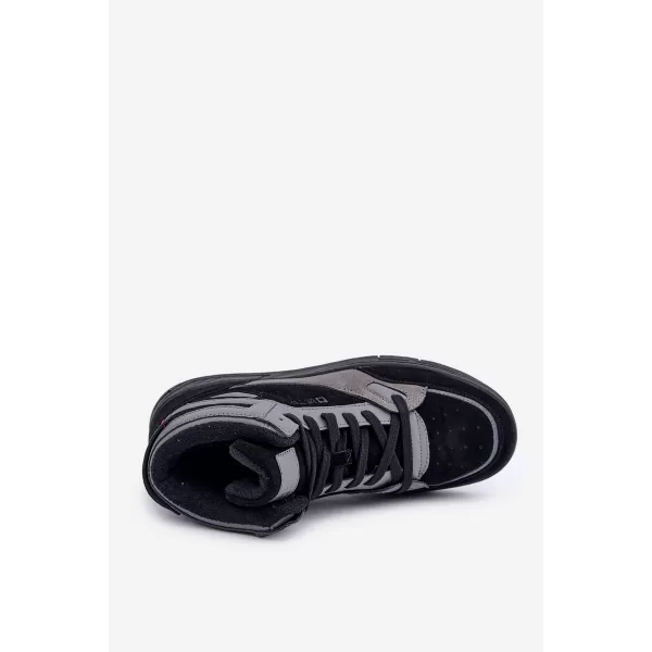  Pánske tenisky BIG STAR OO174303 BLACK Big Star Shoes 