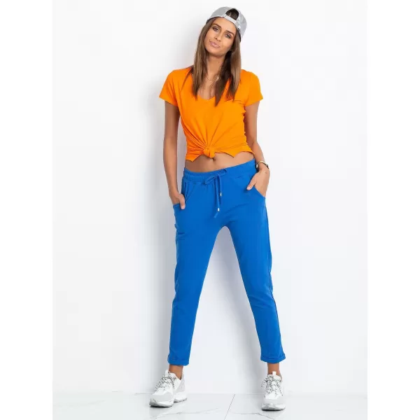  Dámske tepláky BASIC FEEL GOOD RV-DR-3589.10X DARK BLUE 