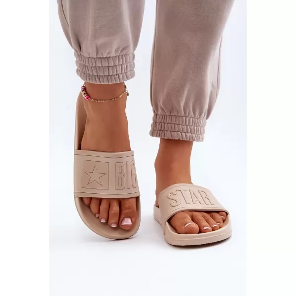  Dámske topánky BIG STAR MM274718 BEIGE Big Star Shoes 