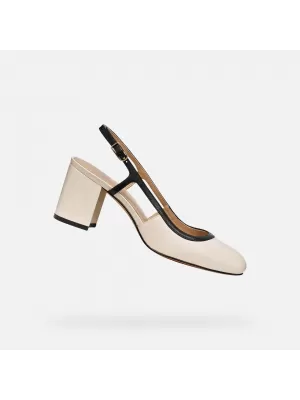 Dámske topánky GEOX VIRNILISA 65 G013226 SMOTANOVÁ