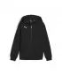 Detská mikina PUMA TEAMGOAL CASUALS HOODED JKT 658596_03 PUMA BLACK/PUMA WHITE