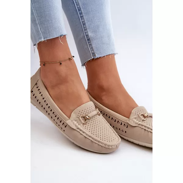  Dámske mokasíny BOTO RASIRNA 31619 BEIGE 