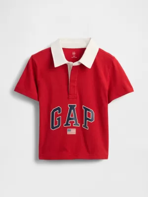 Detské tričko GAP LOGO TEE 779647-00 NEW OFF WHITE