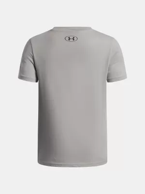 Chlapčenské tričko UNDER ARMOUR UA GL FOUNDATION SS 6005010-069 ŠEDÁ