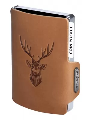 Peňaženka MONDRAGHI Silhouette Classic Deer CARAMEL